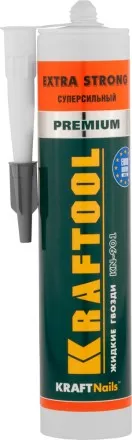 Клей монтажный KRAFTOOL KraftNails Premium KN-901, сверхсильный универсальный, для наружных и внутренних работ, 310мл 41343_z01 купить в Тюмени