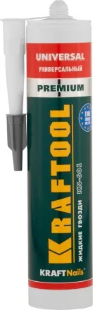 Клей монтажный KRAFTOOL KraftNails Premium KN-601, универсальный, для наружных и внутренних работ, 310мл 41341_z01 купить в Тюмени