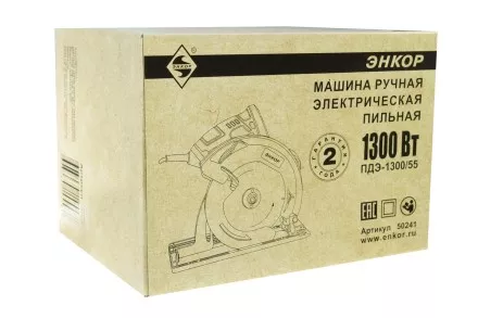 Пила дисковая ПДЭ-1300/55 Энкор 50241 купить в Тюмени