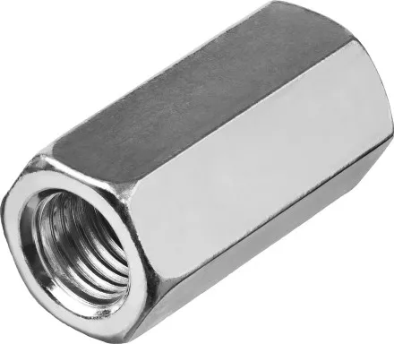 Гайка ЗУБР переходная, DIN 6334, оцинкованная, M12, ТФ0, 390 шт 4-303750-12 купить в Тюмени