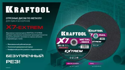 Круги отрезные абразивные, по металлу 36257-230-2.0 купить в Тюмени