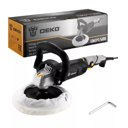 Шлифмашина полировальная DEKO DKP1500, 063-4184 купить в Тюмени