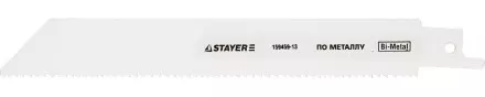 Полотно STAYER &quot;PROFI&quot; S922EF для сабельной эл. ножовки Bi-Met,тонколистовой, профильный металл, нерж сталь, цвет мет 159459-13 купить в Тюмени