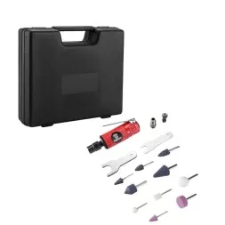 Шлифмашина ПШМ пневматическая DEKO DKPT02 SET 3, 018-1102, в чемодане с набором 15 предметов