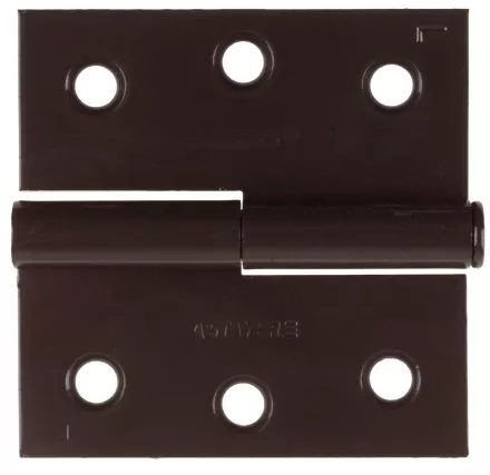 Петля дверная STAYER &quot;MASTER&quot; разъемная, цвет коричневый, левая, 75мм 37613-75-3L купить в Тюмени