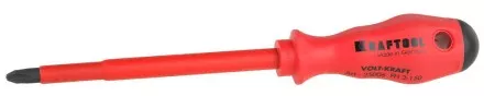 Отвертка KRAFTOOL &quot;VOLT-KRAFT&quot; 1000В, PH №3-150мм 25006-3-150 купить в Тюмени