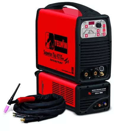 Сварочный аппарат Telwin SUPERIOR TIG 421 DC-HF/LIFT AQUA  TIG ACC  купить в Тюмени