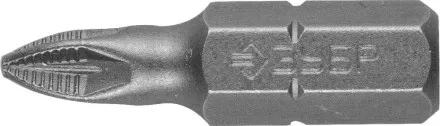 ЗУБР 2 шт, PZ1, 25 мм, кованые биты (26003-1-25-2) купить в Тюмени