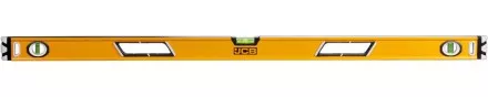 Уровень JCB коробчатый, магнитный, 2 фрезерованные базовые поверхности, 3 ампулы, крашенный, с ручками, 0,5мм/м, 120см JBL005 купить в Тюмени
