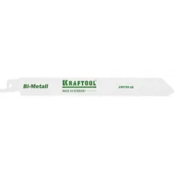 Полотно KRAFTOOL &quot;INDUSTRIE QUALITAT&quot;, S1122EF, для эл/ножовки, Bi-Metall, по металлу, шаг 1,4мм, 180мм 159755-18