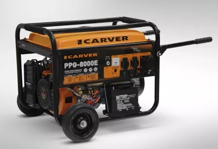Генератор бензиновый CARVER PPG-8000Е LT-190F купить в Тюмени