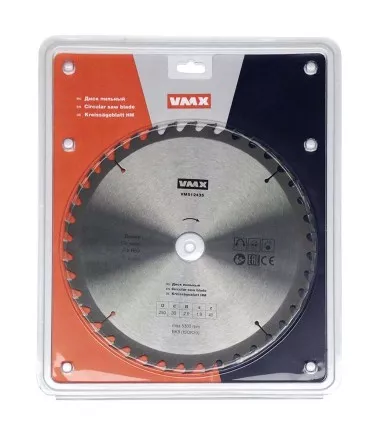 Диск пильный ф250х30 z40 дерево VMX 512435 купить в Тюмени