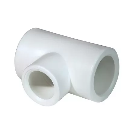 Тройник переходной PP-R 50x40x50 белый (8/80) 45430 купить в Тюмени