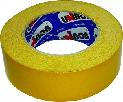 Лента клеящая двусторонняя 38 х 25 на полипропиленовой основе  UNIBOB 88807 купить в Тюмени
