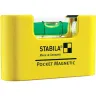 Уровень тип  Pocket Magnetic  70x20x40мм  с магнитом   STABILA купить в Тюмени
