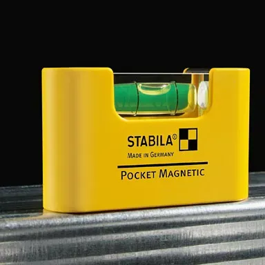 Уровень тип  Pocket Magnetic  70x20x40мм  с магнитом   STABILA купить в Тюмени