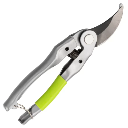 Секатор прямого реза Сибртех, 225 мм, металлические рукоятки, нижняя в ПВХ-оболочке, 604695 купить в Тюмени