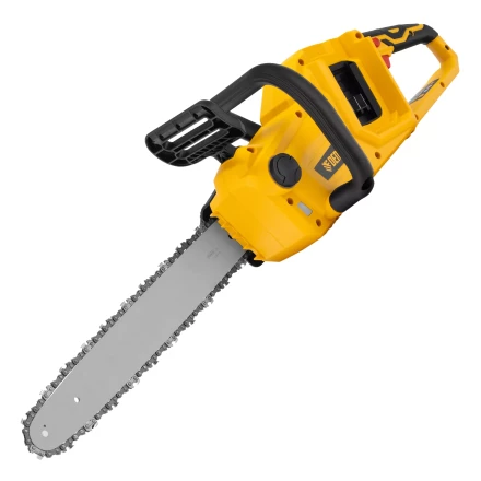 Цепная пила аккумуляторная бесщет. Denzel RCS400-36-0 58611, Li-ion, 36 В, шина 400 мм купить в Тюмени