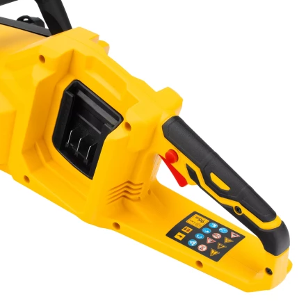 Цепная пила аккумуляторная бесщет. Denzel RCS400-36-0 58611, Li-ion, 36 В, шина 400 мм купить в Тюмени