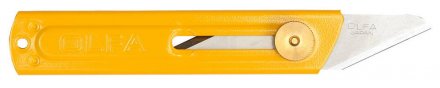 Нож OLFA хозяйственный металлический корпус, с выдвижным 2-х сторонним лезвием, 18мм OL-CK-1 купить в Тюмени
