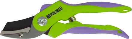 Секатор, 200мм, пружина возвратная спирального типа, тефлоновое покрытие, обрезиненные 2-х-компонентные пластиковые ручки  PALISAD 60551 купить в Тюмени