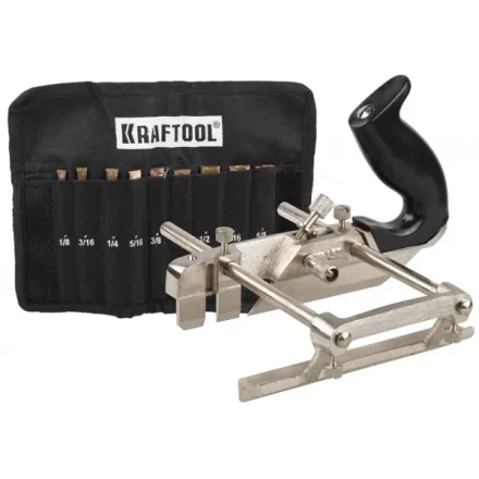 Рубанок KRAFTOOL &quot;EXPERT&quot; металлический для специальных работ, модель &quot;A52&quot;, 9 ножей в комплекте, 210мм 1-18541-H9_z01 купить в Тюмени