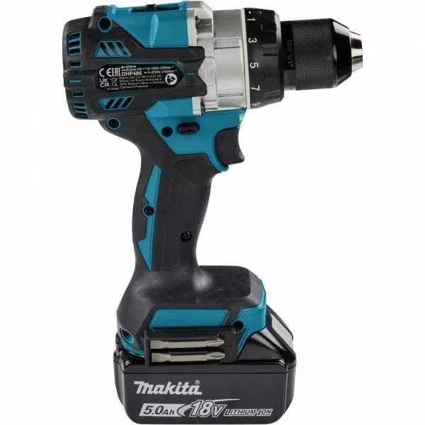 Аккумуляторная ударная дрель-шуруповерт Makita DHP486RTJ купить в Тюмени