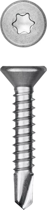 Нержавеющие саморезы DS-C с потайной головкой, коробка 300932-42-025