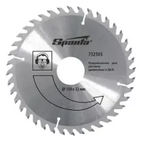Пильный диск по дереву, 230 х 22мм, 40 зубьев  SPARTA 732465