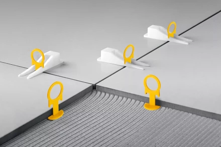 ЗУБР КОЛЬЦО, 1,5 мм, зажим, 100 шт, система выравнивания плитки (33860-100) купить в Тюмени