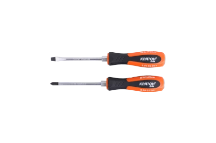 Набор отверток ударных Кратон Strike SST-01, 2 пр., блистер 2 09 02 001 купить в Тюмени