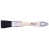 Кисть плоская натуральная черная щетина деревянная ручка размер 1 Mtx 82621 купить в Тюмени