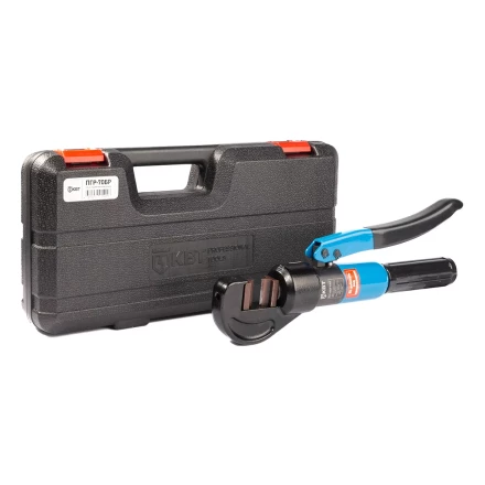 Пресс гидравлический ручной КВТ ПГР-70БР для опрессовки наконечников до 70 мм и резки болтов  до 12 мм (91807) купить в Тюмени