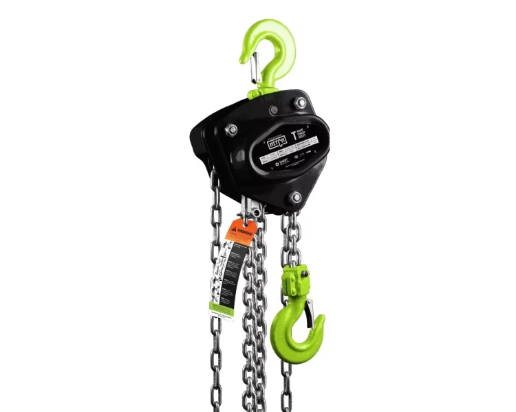 Таль ручная цепная HITCH CH200-G, 0.5 т, 3 м. Гальваническая цепь купить в Тюмени