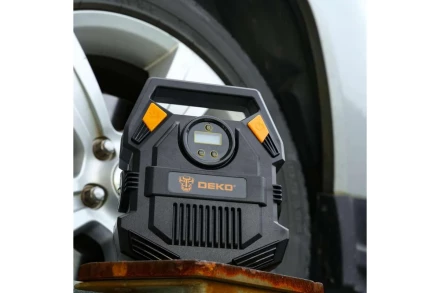 Насос автомобильный цифровой DEKO DKCP160Psi-LCD Basic, 065-0797 купить в Тюмени