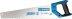 Ножовка по дереву (пила) ЗУБР ЛЕВША-6 400 мм, 6TPI, прямой зуб, быстрый рез поперек волокон, для крупных и средних заготовок, закалка, 2K рукоятка 15230-40 купить в Тюмени