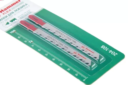Пилки для лобзика HAMMER JG WD-PL T144D (2шт.) купить в Тюмени