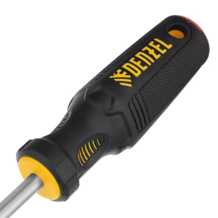 Отвертка PH3х150 мм, CrV, трехкомпонентная рукоятка Denzel 12184 купить в Тюмени