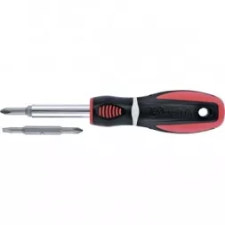 Отвертка комбинированная Era SL5,0 / Ph1 SL6,0 / Ph2 CrV 3-х компонентная рукоятка Matrix 13381