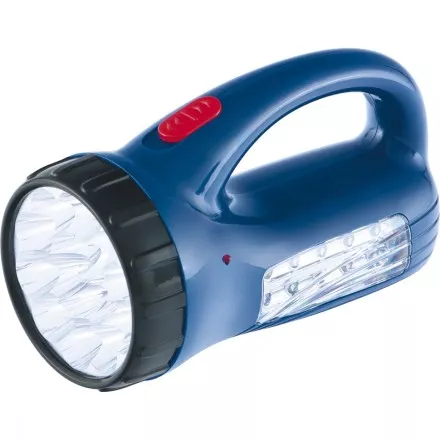Фонарь поисковый с подзарядкой от розетки 220 В 15+10 LED батарея 800 мАч Stern 90537 купить в Тюмени