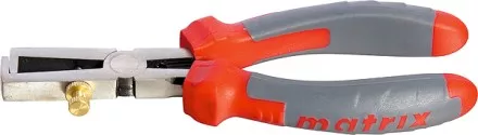Клещи для снятия изоляции, 160мм, двухкомпонентные рукоятки MATRIX PROFESSIONAL 17715 купить в Тюмени