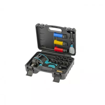 Гайковёрт пневматический ударный Gross Twin Hammer G985K2 с набором 17 предметов 57445 купить в Тюмени