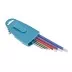 Набор ключей имбусовых TORX-TT T10-T50 магнит S2 экстра-длинные хром/краска 9 шт Gross 16402 купить в Тюмени