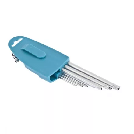 Набор ключей имбусовых TORX-TT T10-T50 экстра-длинные S2 сатинированные 9 шт Gross 16408 купить в Тюмени