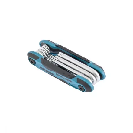 Набор ключей имбусовых Tamper-Torx TT10-TT40 CrV складные 7 шт Gross 16413 купить в Тюмени