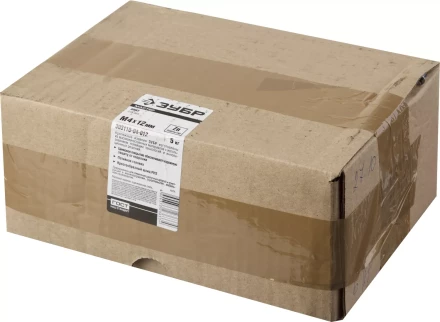 Винт ЗУБР &quot;МАСТЕР&quot; DIN 965, класс прочности 4.8, оцинкованный, M4x12мм, 5кг 303110-04-012 купить в Тюмени