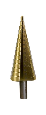 Сверло для металла ступенчатое 4-32мм 15 ступ шаг 2 ход 5 VMX 511632 купить в Тюмени
