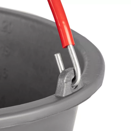 Ведро строительное пластмассовое Matrix 20 л, ударопрочное, обрезиненная ручка, 81464 купить в Тюмени