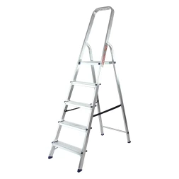 Стремянка усиленная MTX 9771477, 5 ступеней, алюминиевая, Россия