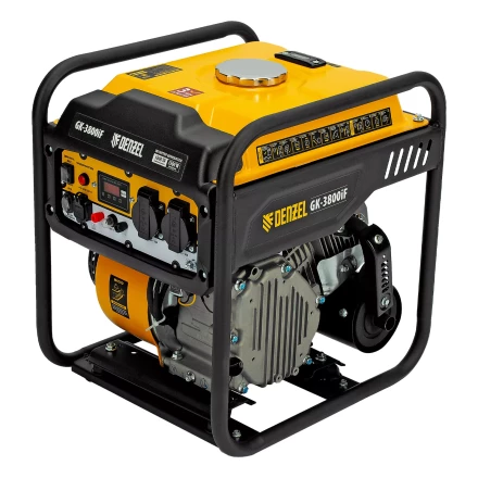 Генератор инверторный DENZEL GK-3800iF, 3,8 кВт, 230 В, ручной старт купить в Тюмени